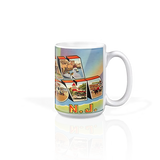 Ocean Grove Post Card Ceramic Mug